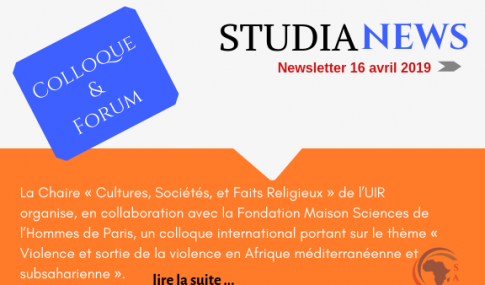 Conférence international sur «Violence et sortie de la violence en Afrique méditerranéenne et Subsaharienne »