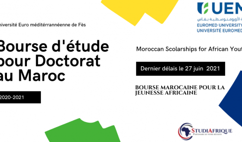 Bourse d'études doctorat l'Université EuroMed de Fès 2020/2021